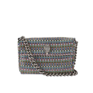 4376686999-00 Small Party Shoulder Πολύχρωμη Τσάντα Στρας KURT GEIGER