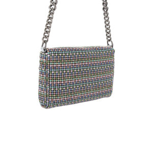 4376686999-01 Small Party Shoulder Πολύχρωμη Τσάντα Στρας KURT GEIGER