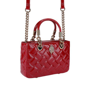 4376850319-02 Square Kensington Κόκκινη Τσάντα KURT GEIGER