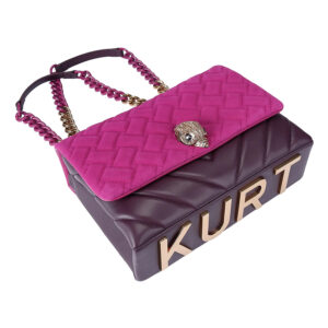 9959852219-02 Large Kensington Kurt Φουξ-Μωβ Τσάντα KURT GEIGER