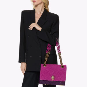9959852219-mdl1 Large Kensington Kurt Φουξ-Μωβ Τσάντα KURT GEIGER