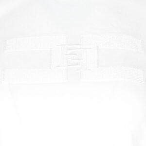 MA00756E2_270-02 Άσπρο T-Shirt Με Κεντημένο Logo ELISABETTA FRANCHI