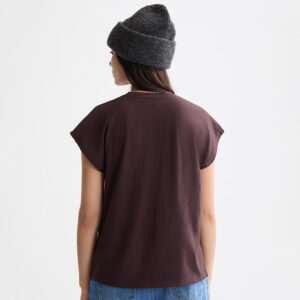 U9A00811T_290-mdl3 Καφέ T-Shirt Με V SCOTCH AND SODA