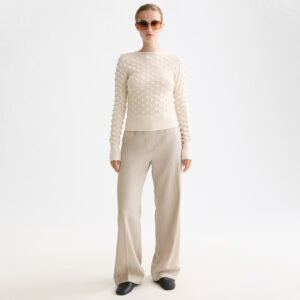 U9B01030T_137-mdl1 Εκρού Μπλούζα Με Ανάγλυφη Πλέξη SCOTCH AND SODA
