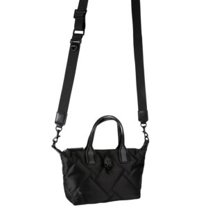 5022100229-02 Recycled Small Shopper Drench Μαύρη Τσάντα KURT GEIGER