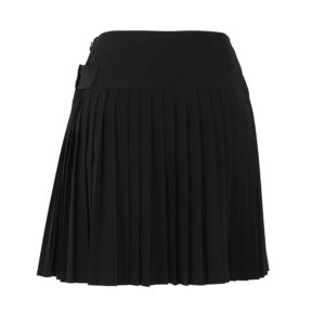 A3W12022_999-01 Mini Μαύρη Πλισέ Φούστα KARL LAGERFELD