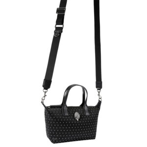 5371400229-02 Recycled Small Shopper Studs Μαύρη Τσάντα KURT GEIGER