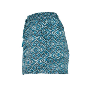 LE261EVA_3211-02 Eva Mexico Blue Μπλε Σορτς LARA ETHNICS