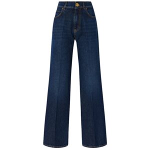 Γυναικείο Παντελόνι wide-leg Wanda Μπλε Pinko