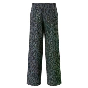 Γυναικείο Παντελόνι με leopard pattern Γκρι Pinko
