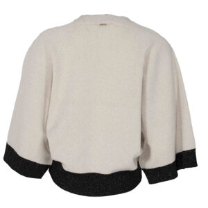 Γυναικεία Μπλούζα Cropped Jumper Χρυσό Twinset