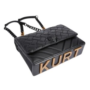 Γυναικεία Τσάντα Flap Μαύρο Kurt Geiger