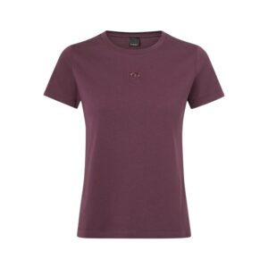 Γυναικείο Tshirt Bussolotto Love Birds Μπορντώ Pinko