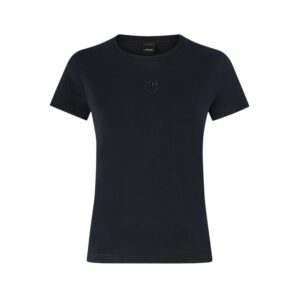 Γυναικείο Tshirt Bussolotto Love Birds Μαύρο Pinko