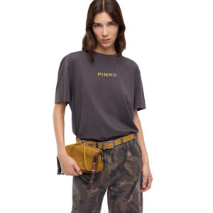 Γυναικείο Tshirt Strepitoso Too Glam To Give A Damn Πολύχρωμο Pinko