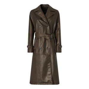 Γυναικεία Καμπαρντίνα Tamerice Trench Coat Καφέ Pinko