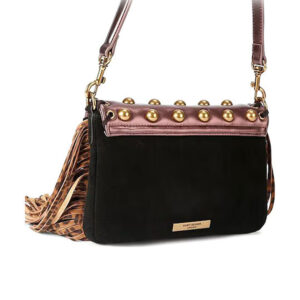 Γυναικεία Τσάντα Καφέ με κρόσσια leopard Kurt Geiger