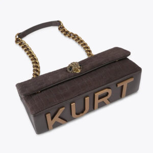 Γυναικεία Τσάντα Suede Καφέ Kensington East West Kurt Geiger