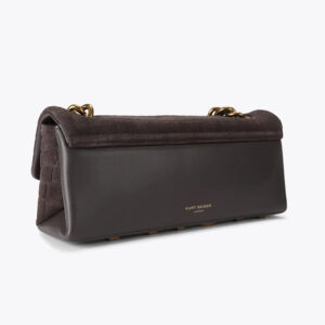Γυναικεία Τσάντα Suede Καφέ Kensington East West Kurt Geiger