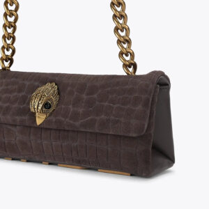 Γυναικεία Τσάντα Suede Καφέ Kensington East West Kurt Geiger