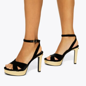 Γυναικεία Υποδήματα Πέδιλα Sherbert Cross Μαύρο Kurt Geiger