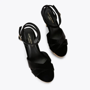 Γυναικεία Υποδήματα Πέδιλα Sherbert Cross Μαύρο Kurt Geiger