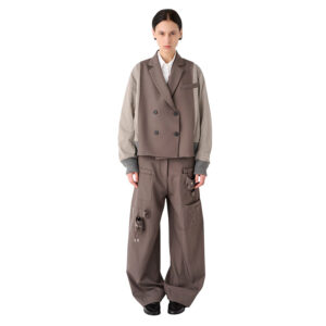 Γυναικείο Jacket Δίχρωμο Πούρο Meimeij