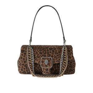 6053139289-00 Pimlico Bag Chain Καφέ Λεοπάρ Τσάντα KURT GEIGER