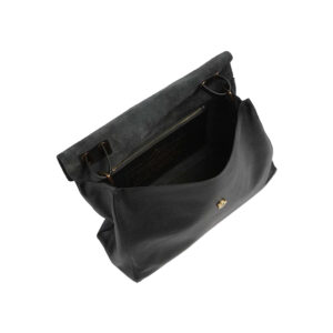 6154000109-02 Chelsea Large Slouch Flap Μαύρη Τσάντα KURT GEIGER