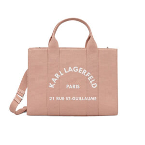 A1W50010_506-00 K/RSG Square Medium Tote Ροζ Τσάντα KARL LAGERFELD