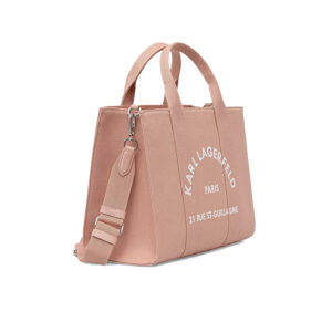 A1W50010_506-03 K/RSG Square Medium Tote Ροζ Τσάντα KARL LAGERFELD