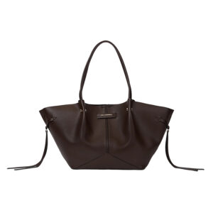 B3W30347_451-00 K/Pierced Medium Tote Καφέ Τσάντα KARL LAGERFELD