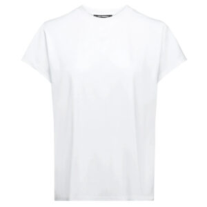 B4W17088_100-00 Άσπρο T-Shirt Με Logo KARL LAGERFELD