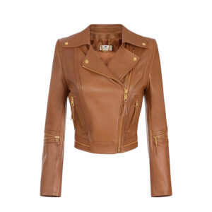 Γυναικείο Δερμάτινο Jacket Ταμπά Elisabetta Franchi