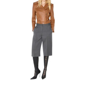 Γυναικείο Δερμάτινο Jacket Ταμπά Elisabetta Franchi