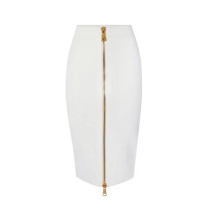Γυναικεία Φούστα midi Λευκό Elisabetta Franchi