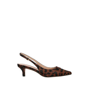 262TCP01C_13671-00 Καφέ Γόβα Animal Print TWINSET