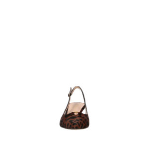262TCP01C_13671-02 Καφέ Γόβα Animal Print TWINSET