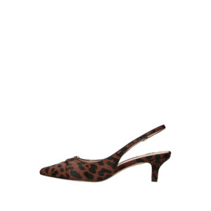262TCP01C_13671-03 Καφέ Γόβα Animal Print TWINSET