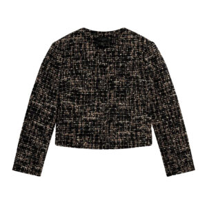 285177_BLK-00 Ummi Μαύρο Μπουκλέ Σακάκι TED BAKER