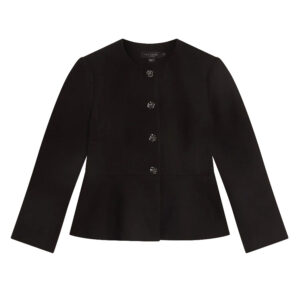 285184_BLK-00 Raddi Μαύρο Σακάκι Με Πέπλουμ TED BAKER