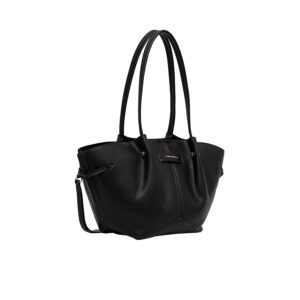 B4W30329_1AV-01 K/Pierced Small Tote Μαύρη Τσάντα KARL LAGERFELD